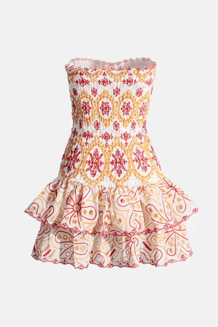 Vestido mini tubinho - Modelo Thiana